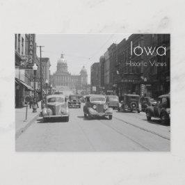 Cartão Postal Capitólio do Estado de Iowa