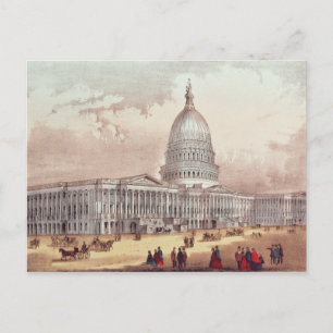 Cartão Postal Capitólio dos Estados Unidos, Washington D.C.