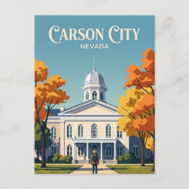 Cartão Postal Capitólio Estadual de Nevada EUA