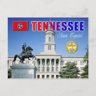 Cartão Postal Capitólio estadual do Tennessee em Nashville