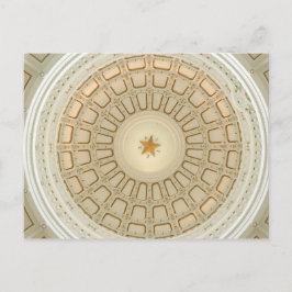 Cartão Postal Capitólio Estadual do Texas Rotunda
