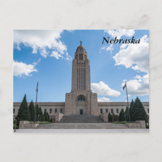 Cartão Postal Capitólio Estatal de Nebraska
