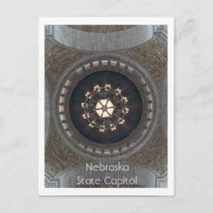 Cartão Postal Capitólio Estatal de Nebraska