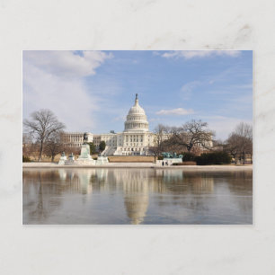 Cartão Postal Capitólio Washington DC dos Estados Unidos da Am