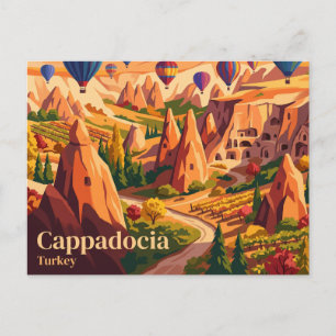 Cartão Postal Cappadocia Turquia