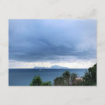 Cartão Postal Capri Island - Photo From Posillipo Naples Italy<br><div class="desc">Capri Island - Photo From Posillipo Naples Italy is the perfect design for who loves Italy Photos and Capri island</div>