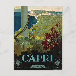 Cartão Postal Capri, Itália, Viagens vintage Art Italia
