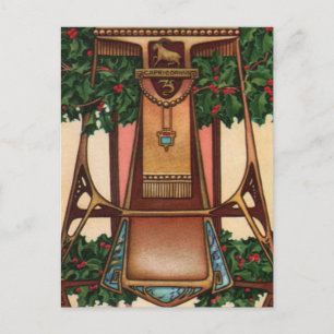 Cartão Postal Capricorn Zodiac