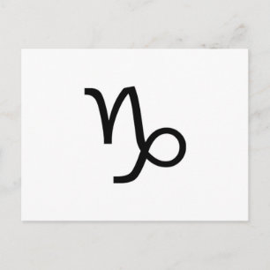 Cartão Postal Capricórnio