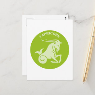 Cartão Postal Capricórnio, Signo do Zodíaco, Horóscopo, Astrolog
