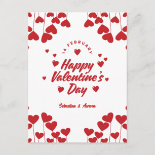 Cartão Postal "Capturado pelo Seu Amor" – Moderno e Elegante Dia