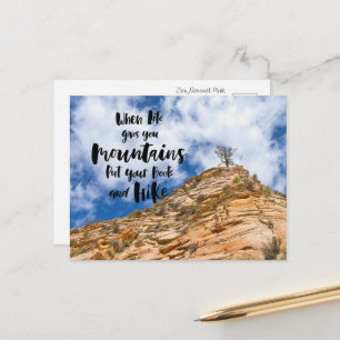 Cartão Postal Capturando a Grandeza da Natureza