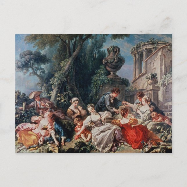 Cartão Postal Capturas de aves (Frente)