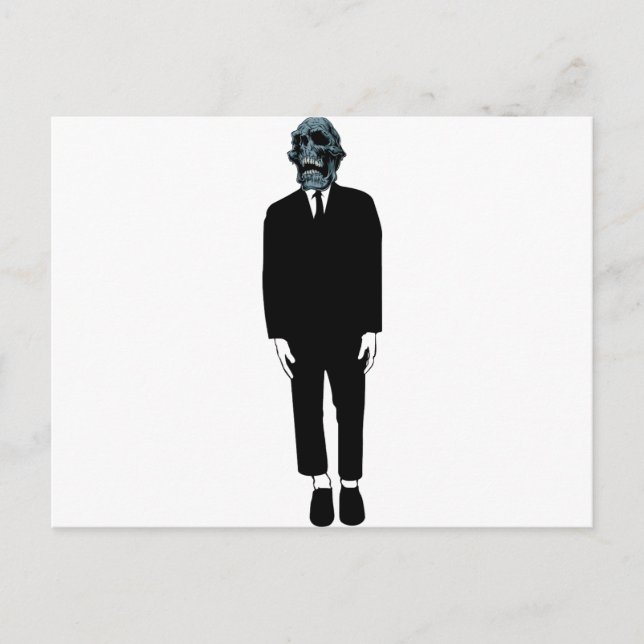 Cartão Postal Cara assustadora (Frente)