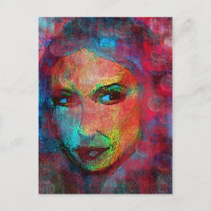 Cartão Postal Cara Colorida