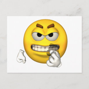 Cartão Postal Cara de Emoção - Cartão-postal dos dentes de Barco