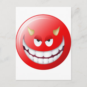 Cartão Postal Cara do diabo 2