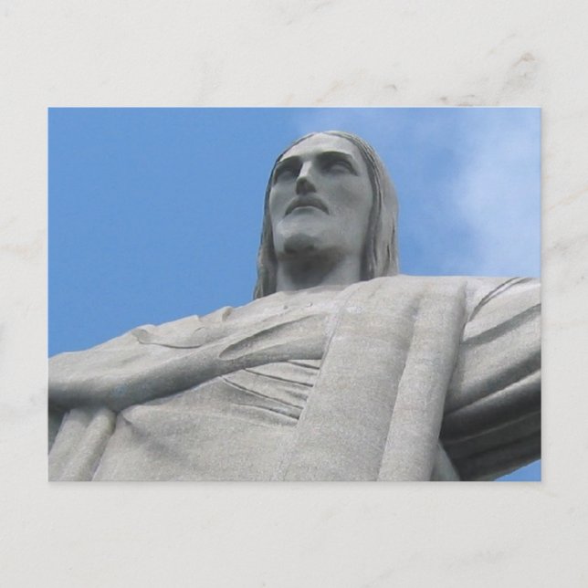Cartão Postal cara do rio redeemer (Frente)