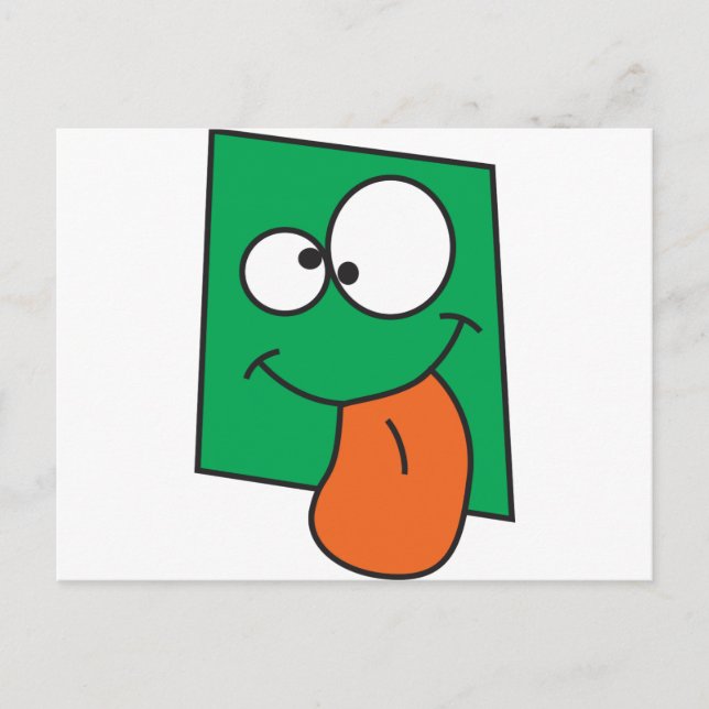 Cartão Postal Cara louca (Frente)