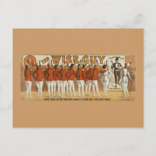 Cartão Postal Cara Wise Vintage 1906