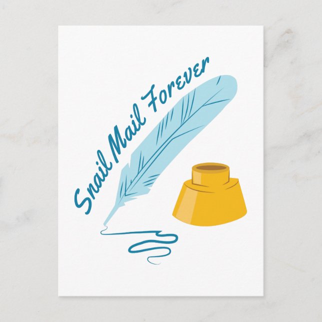 Cartão Postal Caracol Mail (Frente)