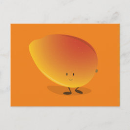 Cartão Postal Caractere de manga sorridente