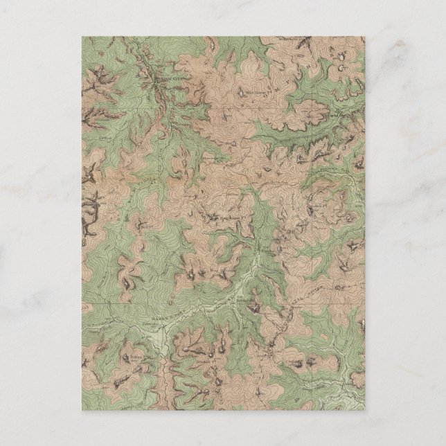 Cartão Postal Características Econômicas do Colorado (Frente)