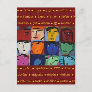 Cartão Postal Caras