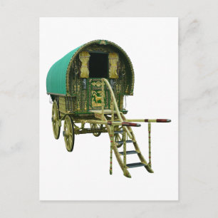 Cartão Postal Caravana cigana