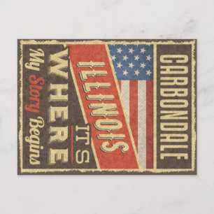 Cartão Postal Carbondale Illinois