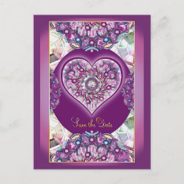 Cartão Postal Cardinal Rosácea Vermelho