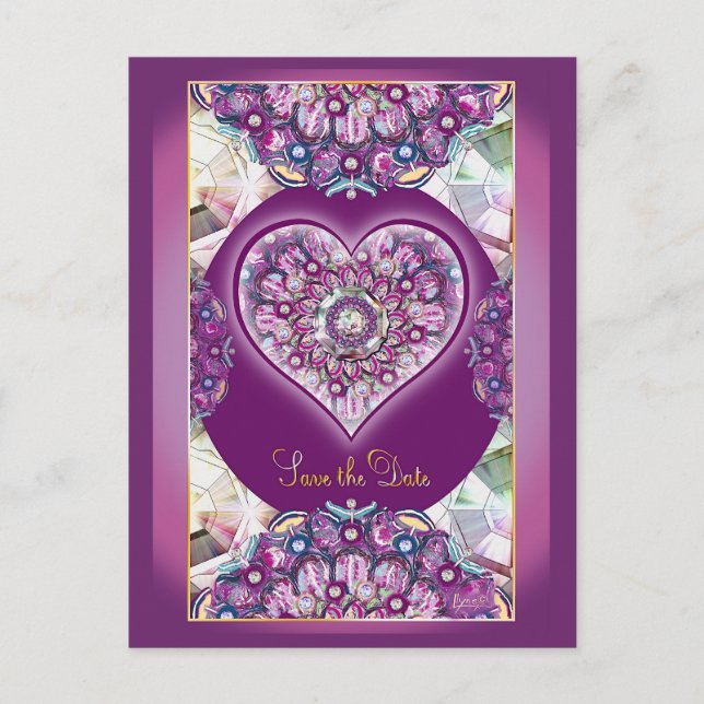 Cartão Postal Cardinal Rosácea Vermelho (Frente)