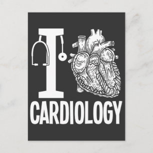 Cartão Postal Cardiologia do Amor Cirurgia Cardíaca Cardiologist