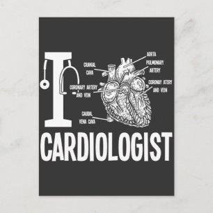 Cartão Postal Cardiologista Ame Anatomia Cardíaca Cardiologia C
