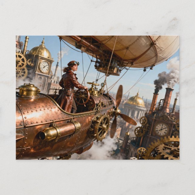 Cartão Postal Careful Navigation (Frente)