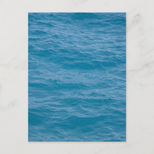 Cartão Postal Caribe de água azul
