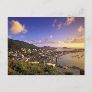 Cartão Postal Caribe, Índias Ocidentais Francesas, São Martinho.