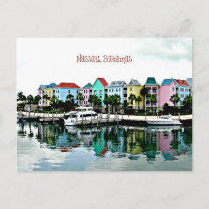 Cartão Postal Caribe: Nassau Bahamas marina
