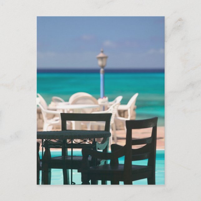 Cartão Postal Caribe, TURCOS e CAICOS, Ilha Grande Turca, (Frente)