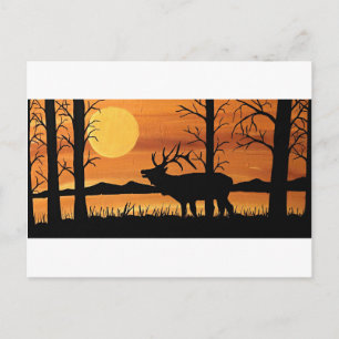 Cartão Postal Caribou