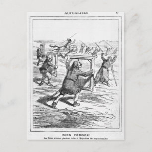 Cartão Postal Caricatura de "Le Charivari"