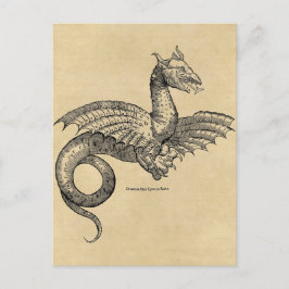 Cartão Postal Carimbo-postal do Dragon