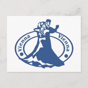 Cartão Postal Carimbo Viena