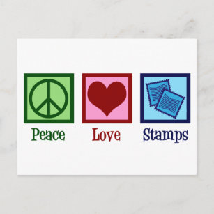 Cartão Postal Carimbos de Paz