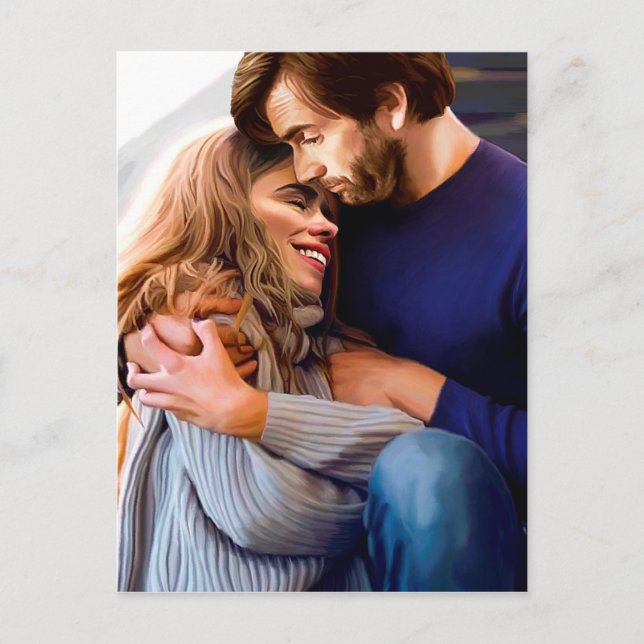 Cartão Postal Carinho Matinal (Frente)