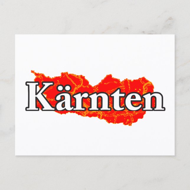 Cartão Postal Carinthia (Frente)