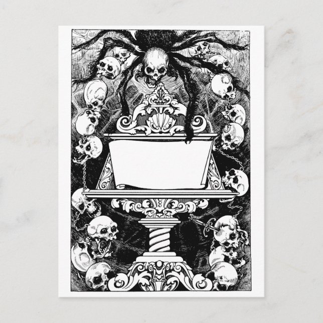 Cartão Postal Carlos Neve, Ilustração de Livro por volta de 1947 (Frente)