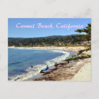 Cartão postal Carmel Beach California