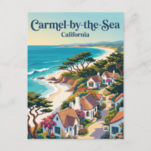 Cartão Postal Carmel-by-the-Sea Califórnia