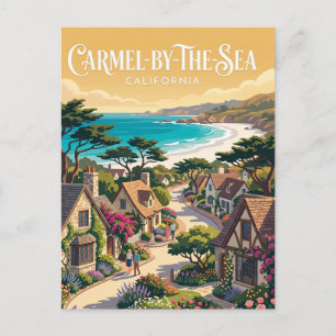 Cartão Postal Carmel-by-the-Sea Califórnia
